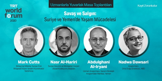 TRT World Forum 2020’de uzmanlarla yuvarlak masa toplantıları